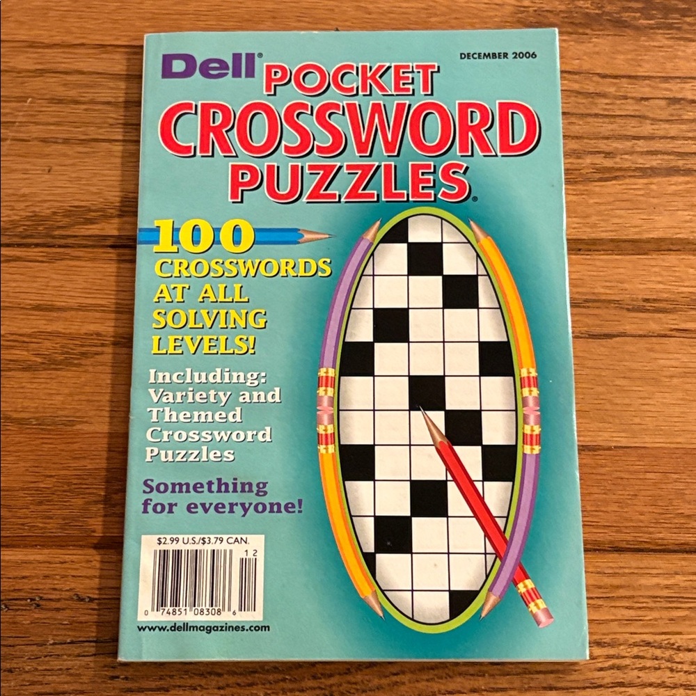 Dell Pocket Crossword puzzles - Picture 4 of 14